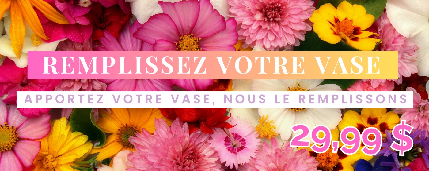 Flower Delivery to Montreal by Fleuriste La Mode